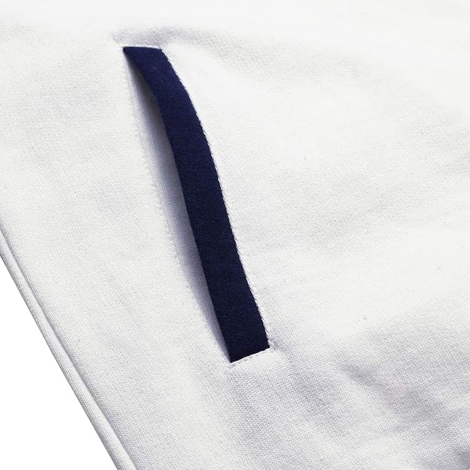zf4shions Classic White Zip-Up Jacket