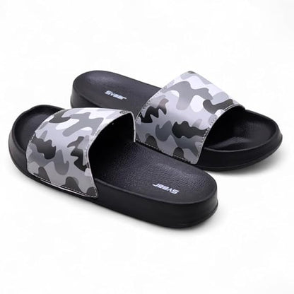 zf4shion UrbanCamo Slides – Lightweight Streetwear Slippers(Svaar)