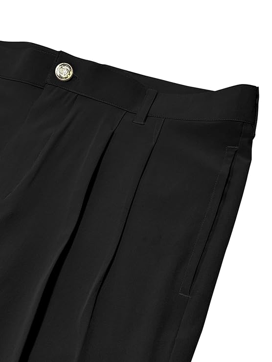zf4shion Men’s Loose Fit Formal Trousers