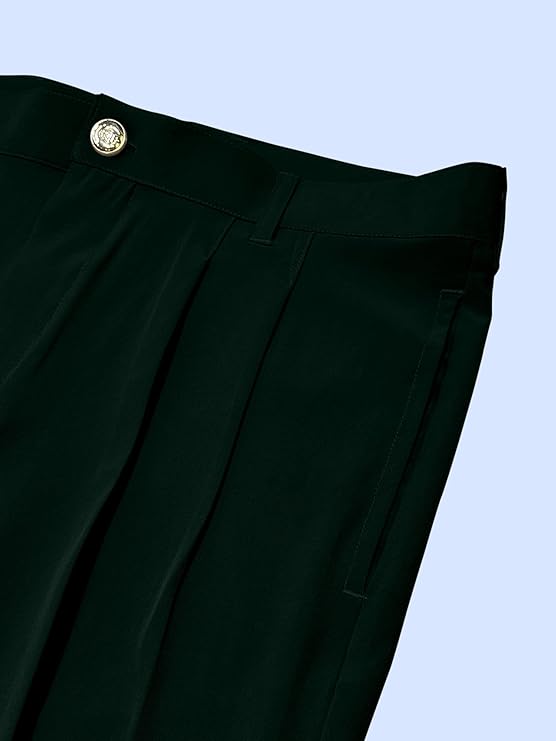 zf4shion Men’s Loose Fit Formal Trousers