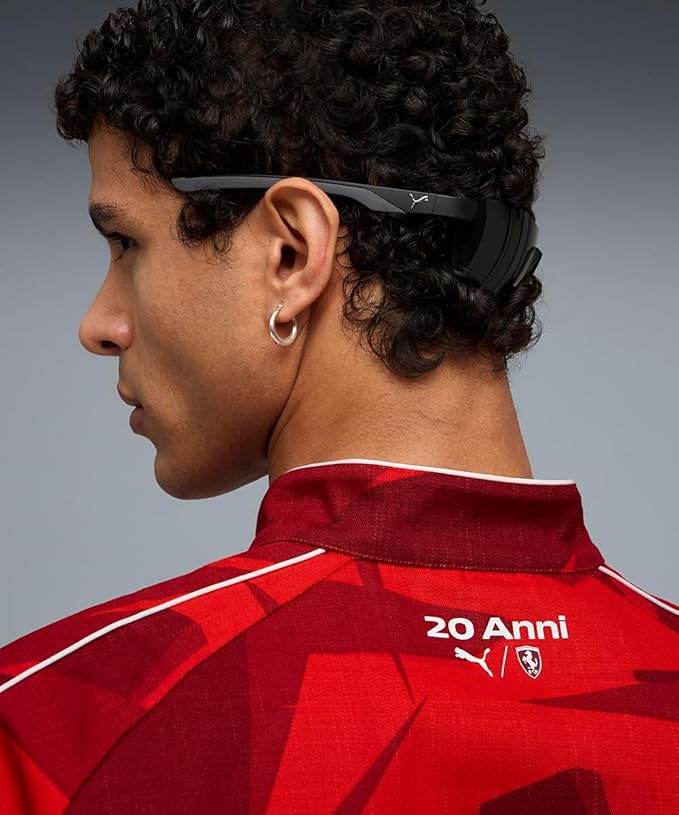 zf4shion Red Geometric Track Jacket