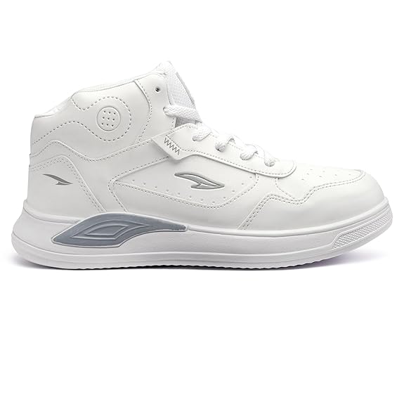 zf4shion White High-Top Streetwear Sneakers