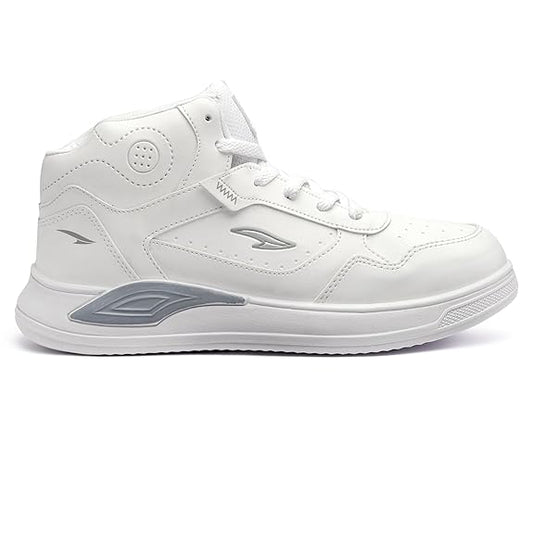 zf4shion White High-Top Streetwear Sneakers