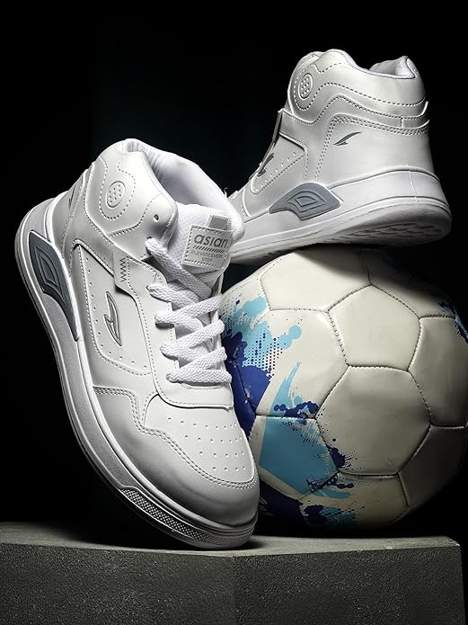 zf4shion White High-Top Streetwear Sneakers